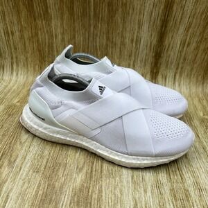 Adidas Ultraboost Slip On DNA Women's Size 7 White Sneakers Running Shoes H02815